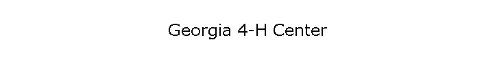 Georgia 4-H Center