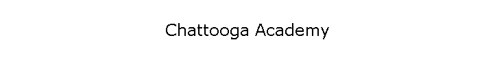 Chattooga Academy